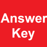 RRB Junior Engineer JE Stage II Final Answer Key 3 Answer Key 1